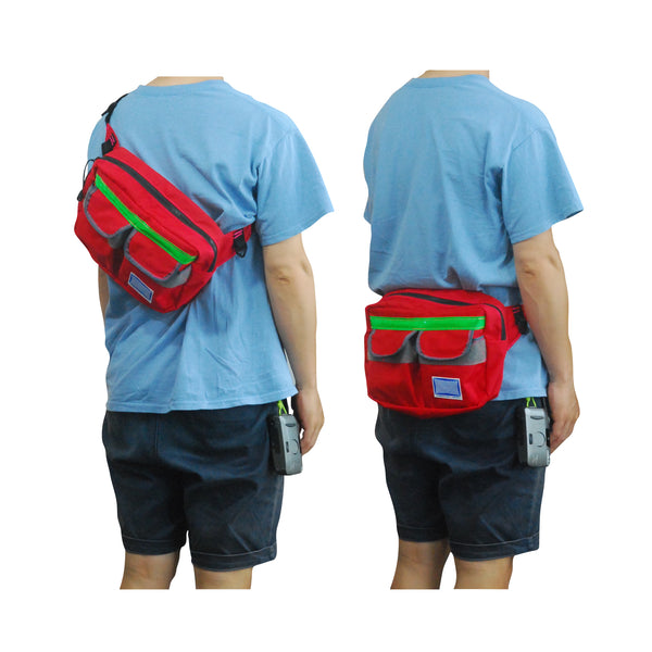 Medium Waist Bag / Red