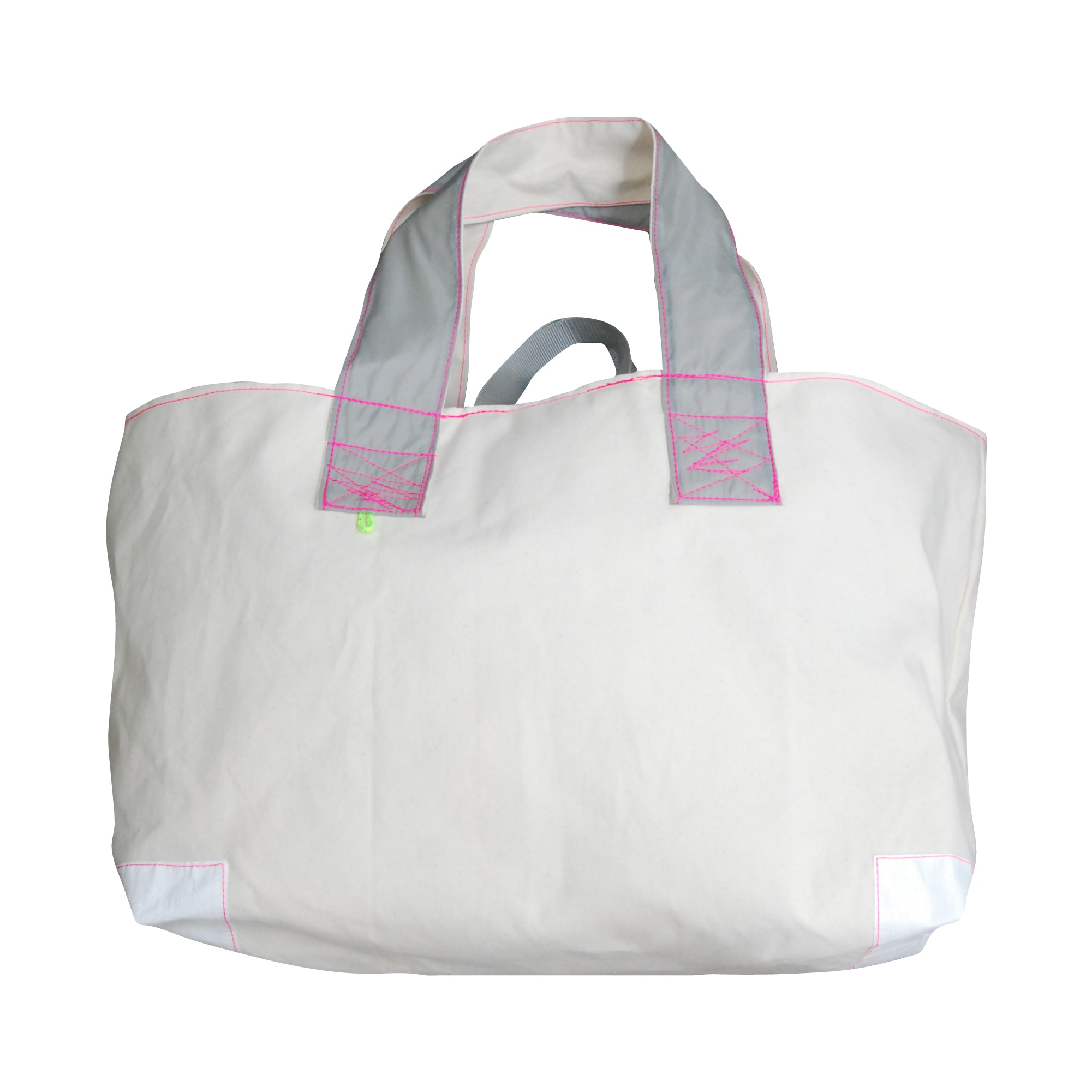 Large Tote Bag / Canvas, Pink