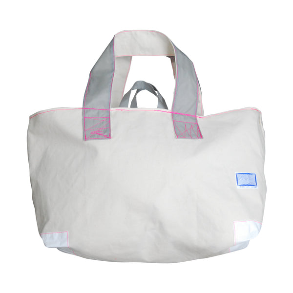 Large Tote Bag / Canvas, Pink