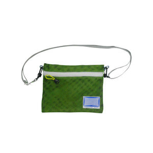 Extra Small Shoulder Bag / Mesh, Neon Yellow