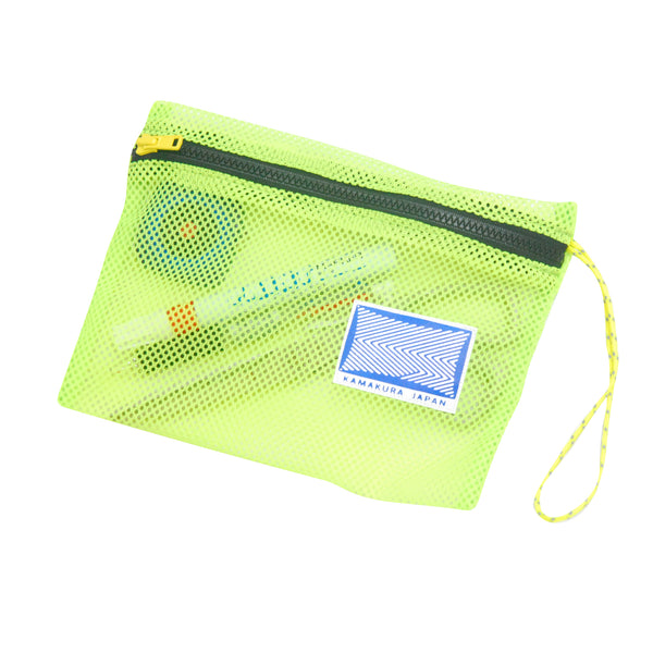 Tool Pouch / Mesh, Neon Yellow