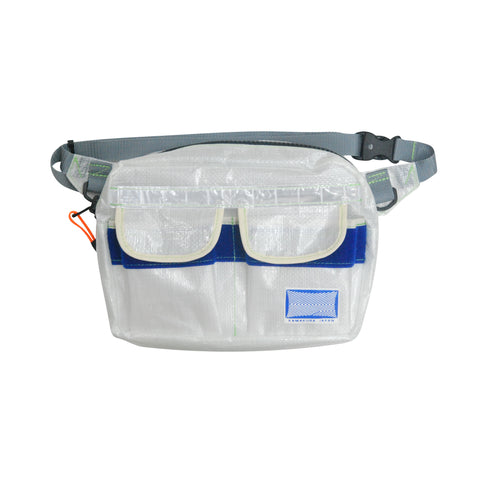 Medium Waist Bag / White