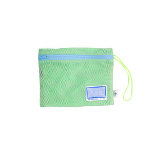 Tool Pouch / Mesh, Gray, Neon Green