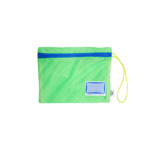 Tool Pouch / Mesh, Neon Green, Gray