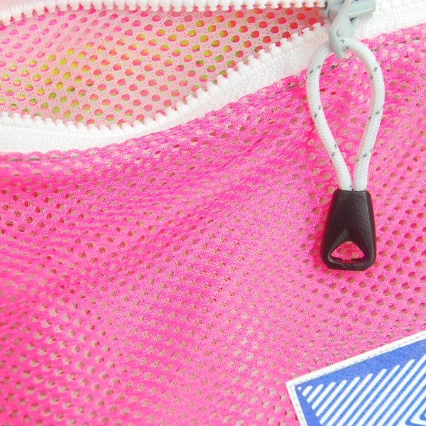 Extra Small Shoulder Bag / Mesh, Neon Pink