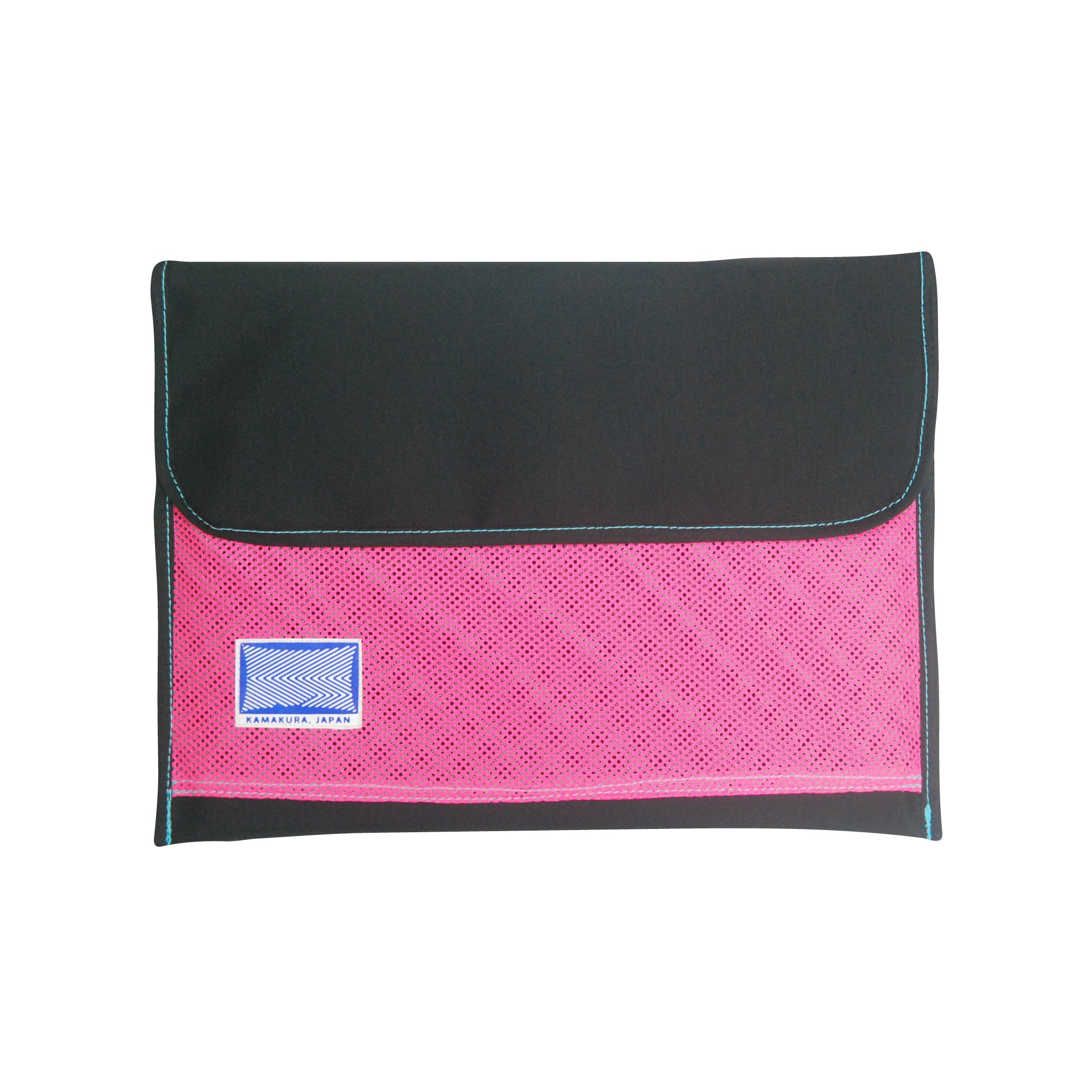 Laptop Sleeve (13~14") /  Black, Pink Mesh