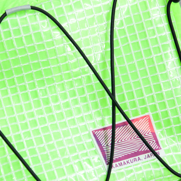 Medium Waist Bag / Translucent, Neon Yellow