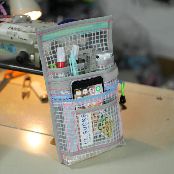 Small Travel Bag / Translucent, Pink