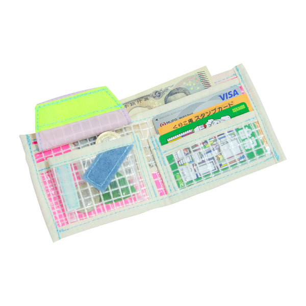Wallet / Translucent, Pink, Beige