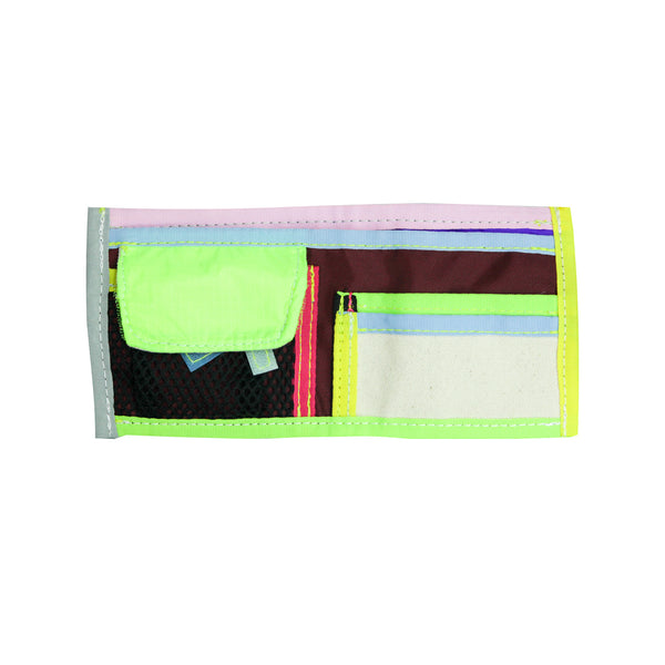 Wallet / Ecru Canvas, Colorful