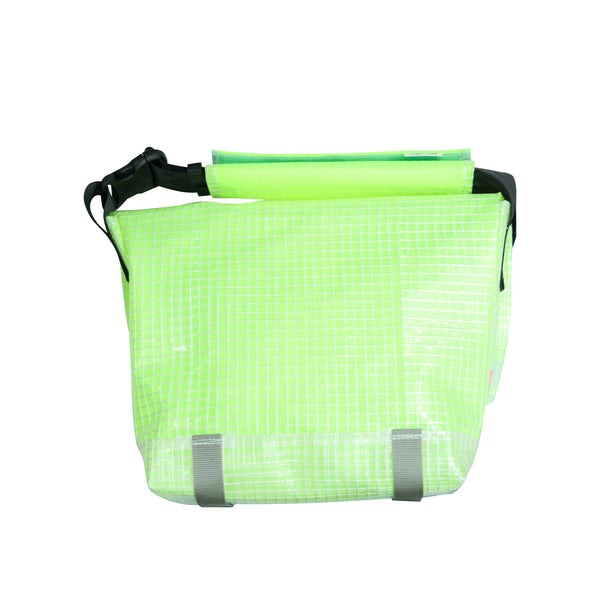 Medium Shoulder Bag / Translucent, Neon Yellow