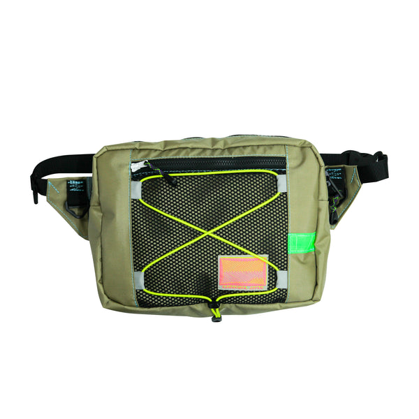 Medium Waist Bag / Khaki, Grey