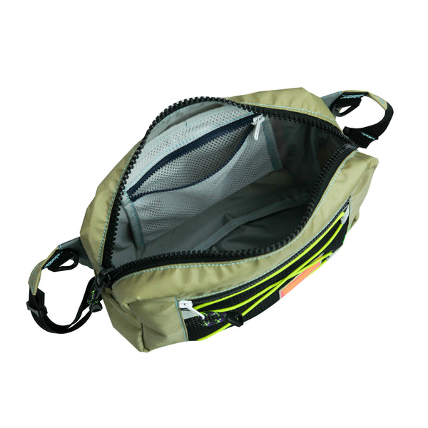 Medium Waist Bag / Khaki, Grey
