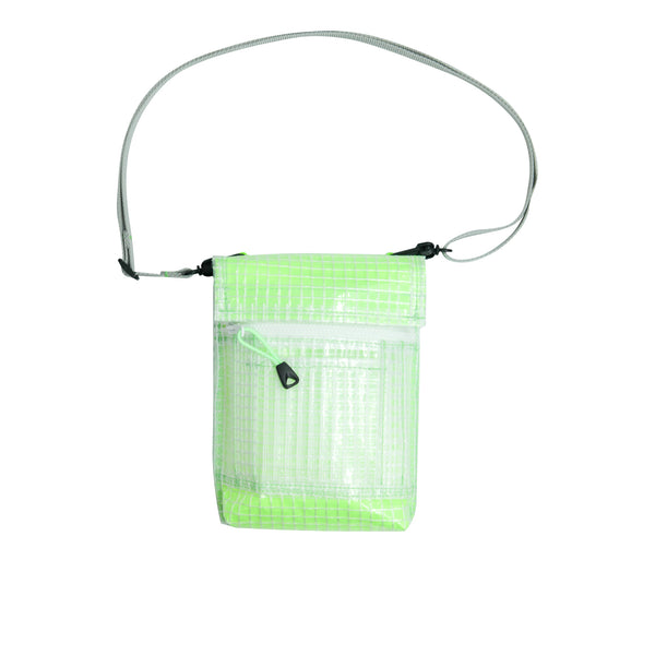 Small Travel Bag / Translucent, Neon Yellow