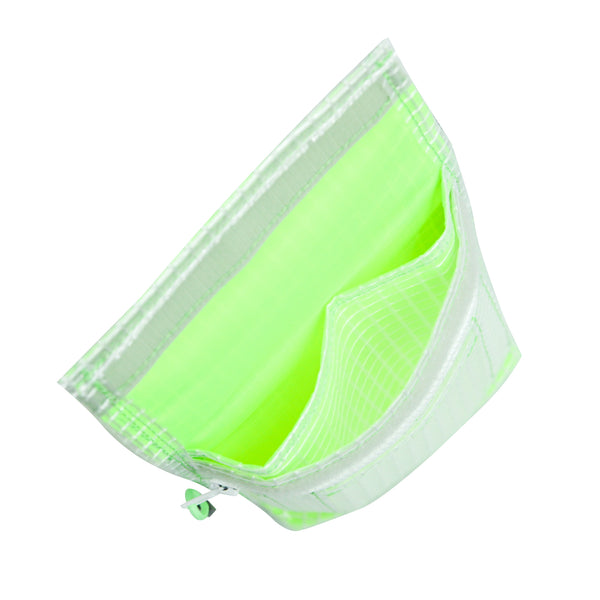 Small Travel Bag / Translucent, Neon Yellow