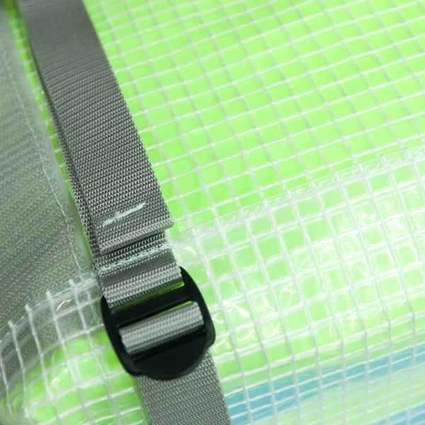 Medium Shoulder Bag / Translucent, Neon Yellow