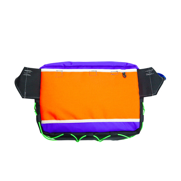 Large Waist Bag / Purple, Black