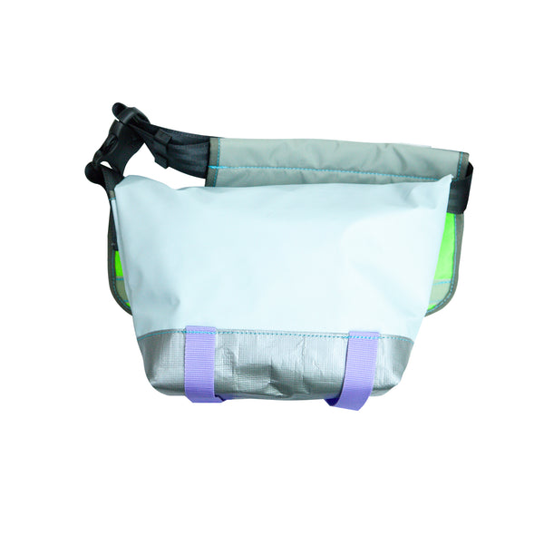 Small Shoulder Bag / Light Blue, Velcro Dividers
