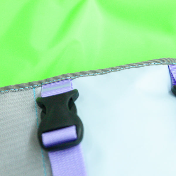 Small Shoulder Bag / Light Blue, Velcro Dividers