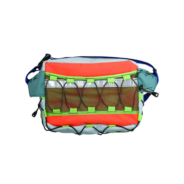 Medium Waist Bag / Light Blue, Bungee Cord