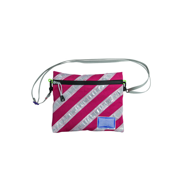 Extra Small Shoulder Bag / Purple, Reflective Tape