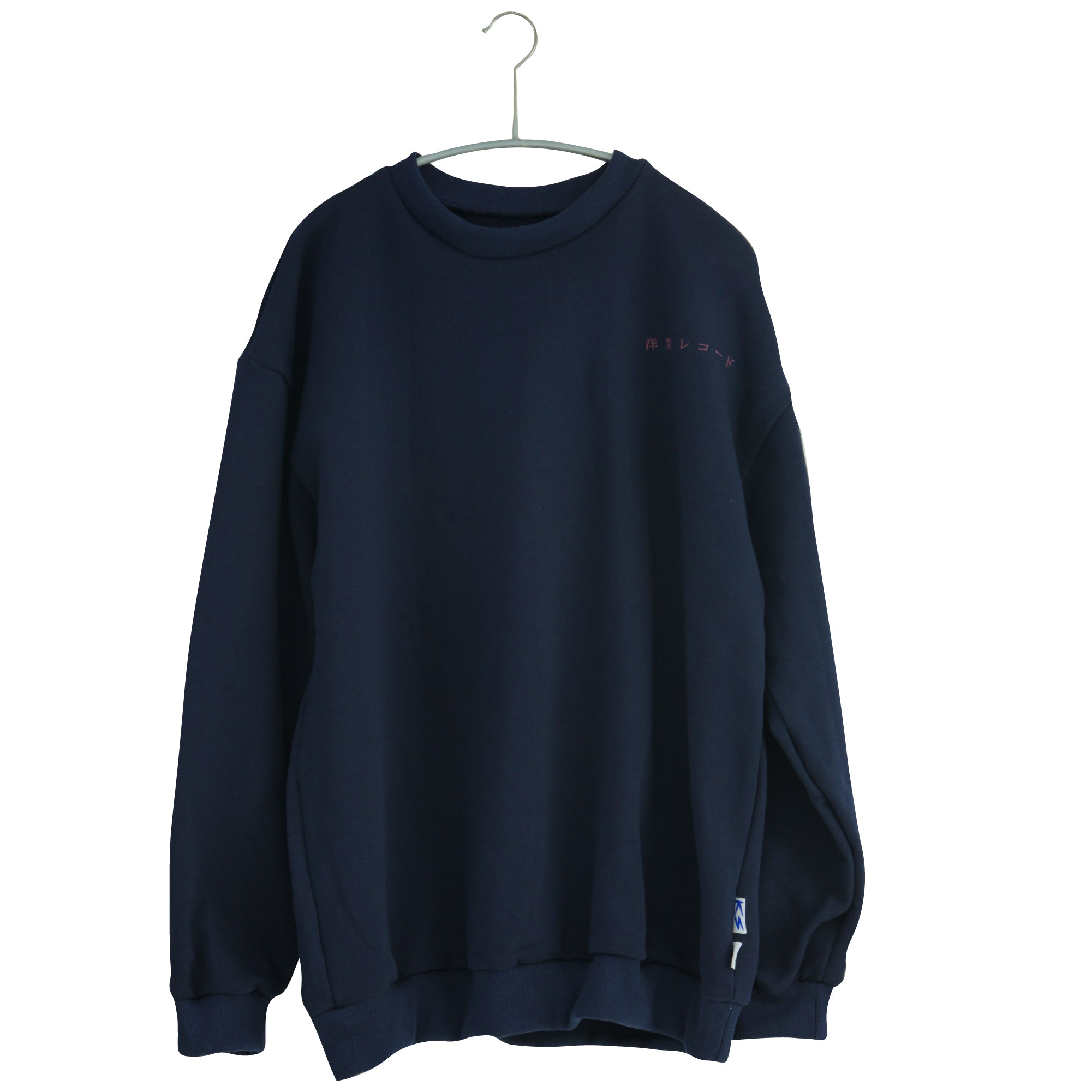 Crew Neck Sweatshirt / Navy, 洋間レコード