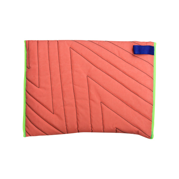 Laptop Sleeve (13~14") / Quilting, Salmon Pink