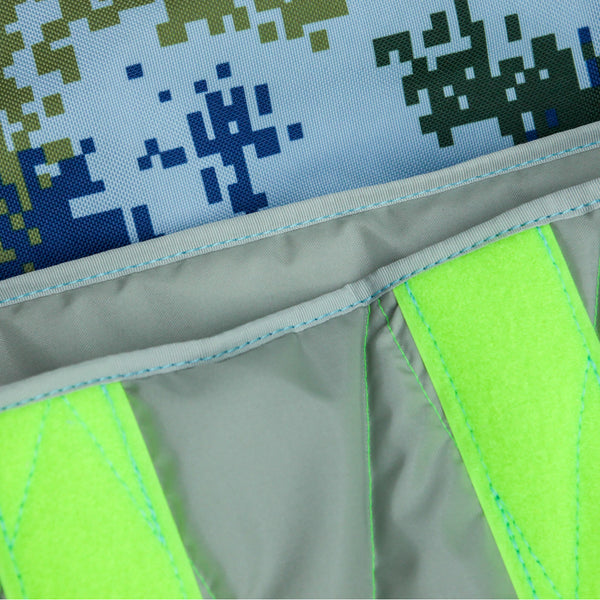 Laptop Sleeve (13~14") / Quilting, Gray, Neon Yellow