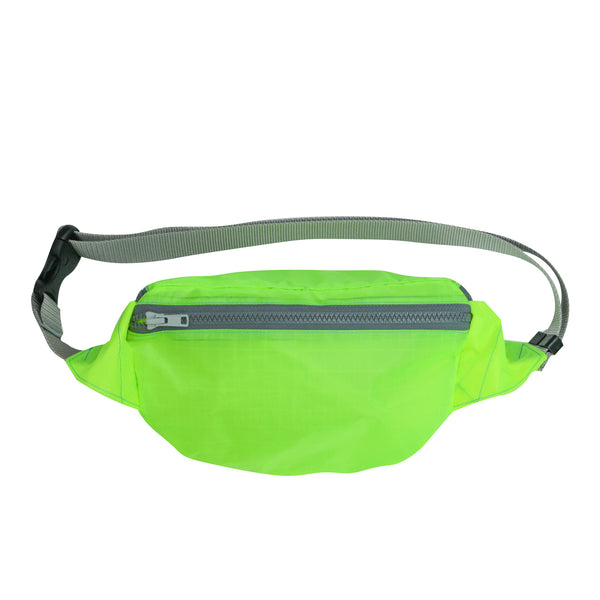 Small Waist Pouch / Neon Yellow, Translucent