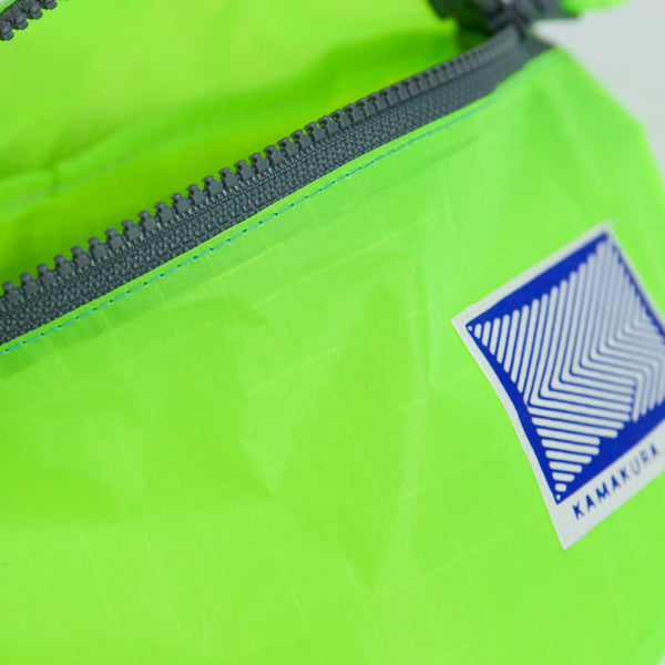 Small Waist Pouch / Neon Yellow, Translucent