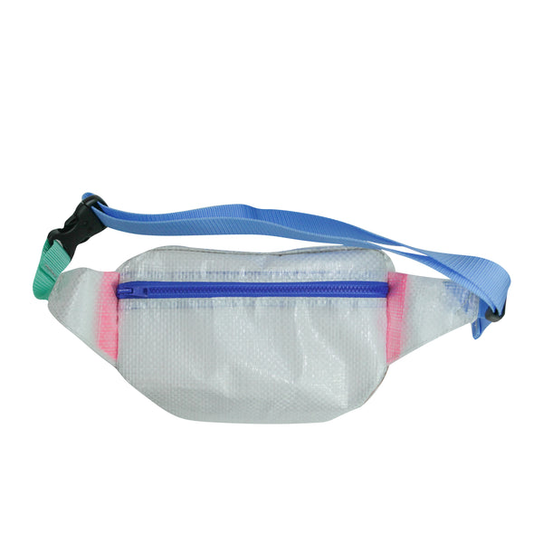 Small Waist Pouch / Light Pink, Mesh