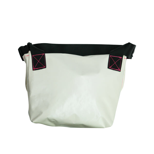 Medium Shoulder Bag / Cream, Pink