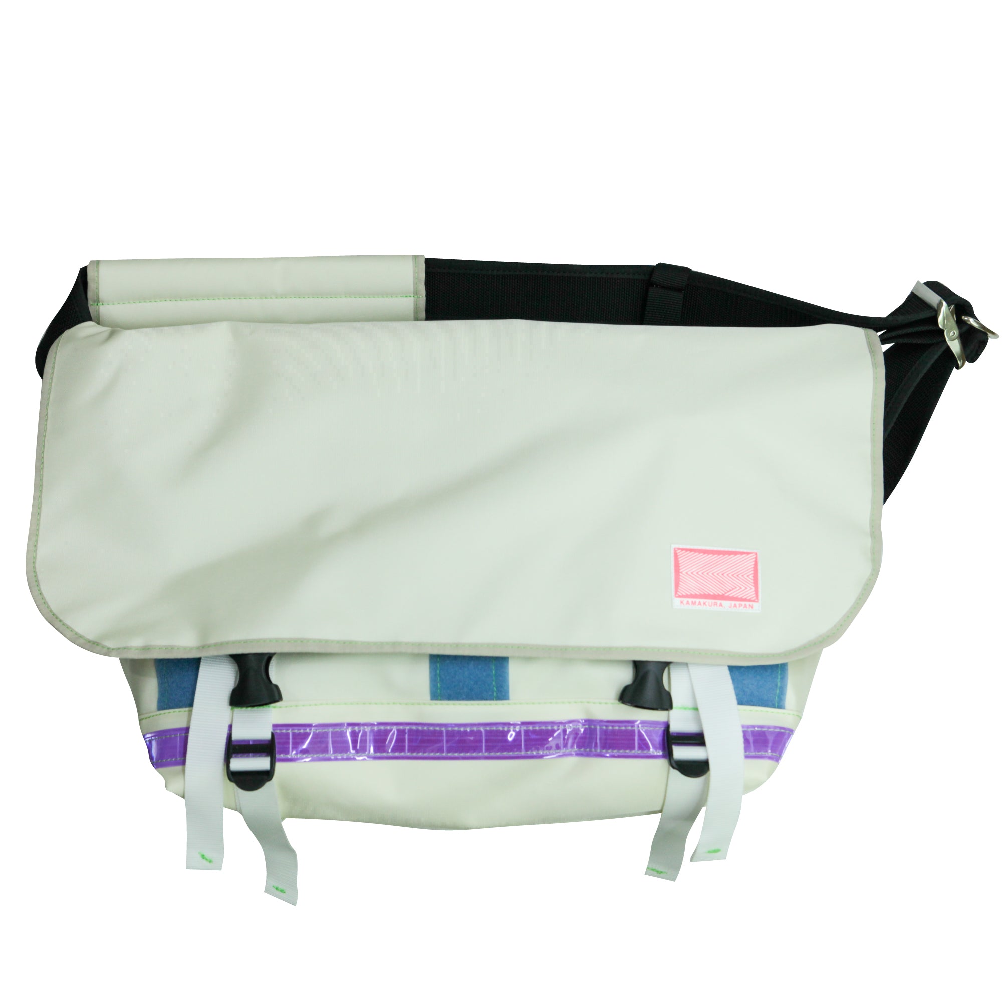 Large Messenger Bag / Beige
