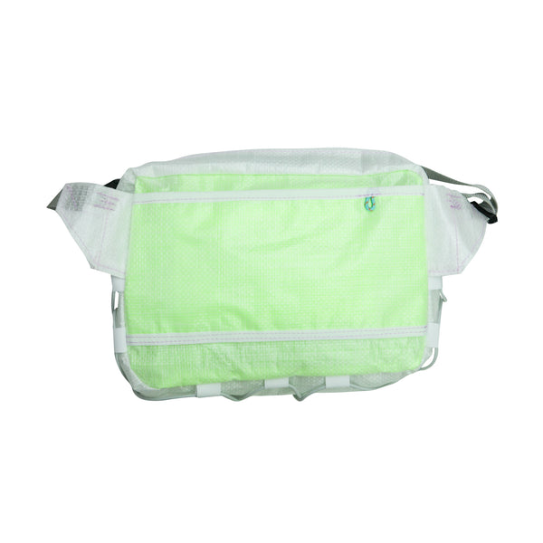 Medium Waist Bag / White, Grey, Neon Yellow