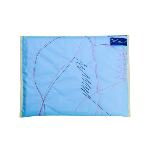 Laptop Sleeve (13~14") / Light Blue, Stitching
