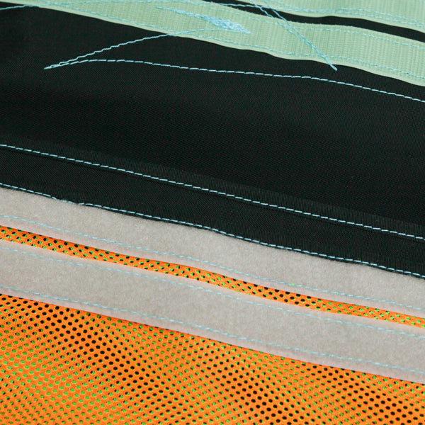 Laptop Sleeve (13~14") / Black, Orange Mesh
