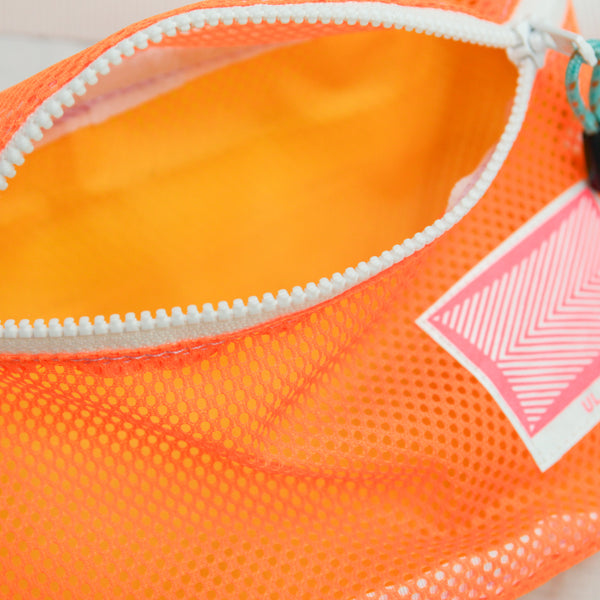 Small Waist Pouch / Neon Orange
