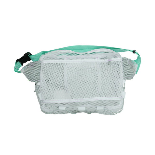 Medium Waist Bag / White Mesh