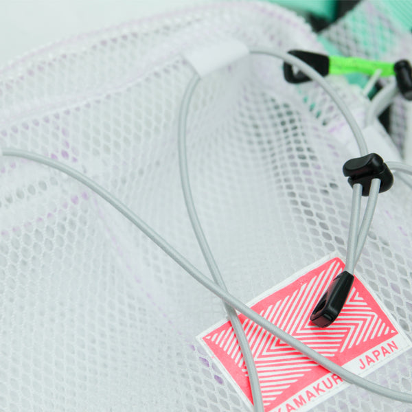 Medium Waist Bag / White Mesh