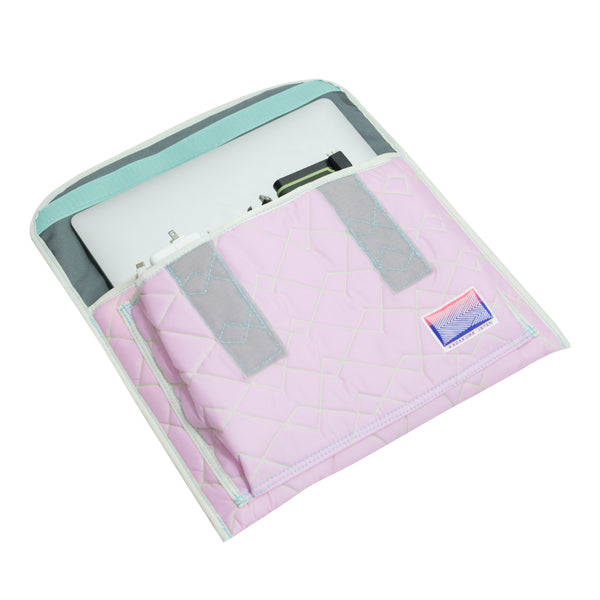 Laptop Sleeve (13~14") / Quilting, Pink