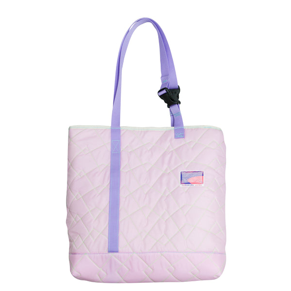 Record Bag / Quilting, Pink