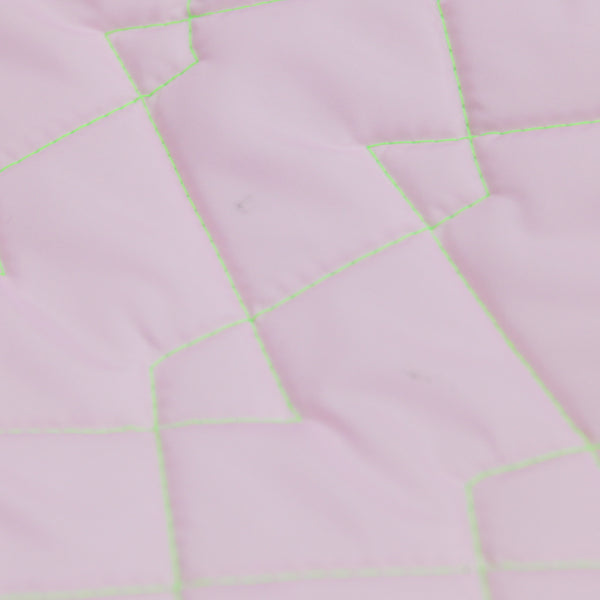 Record Bag / Quilting, Pink
