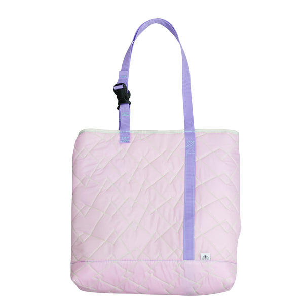 Record Bag / Quilting, Pink