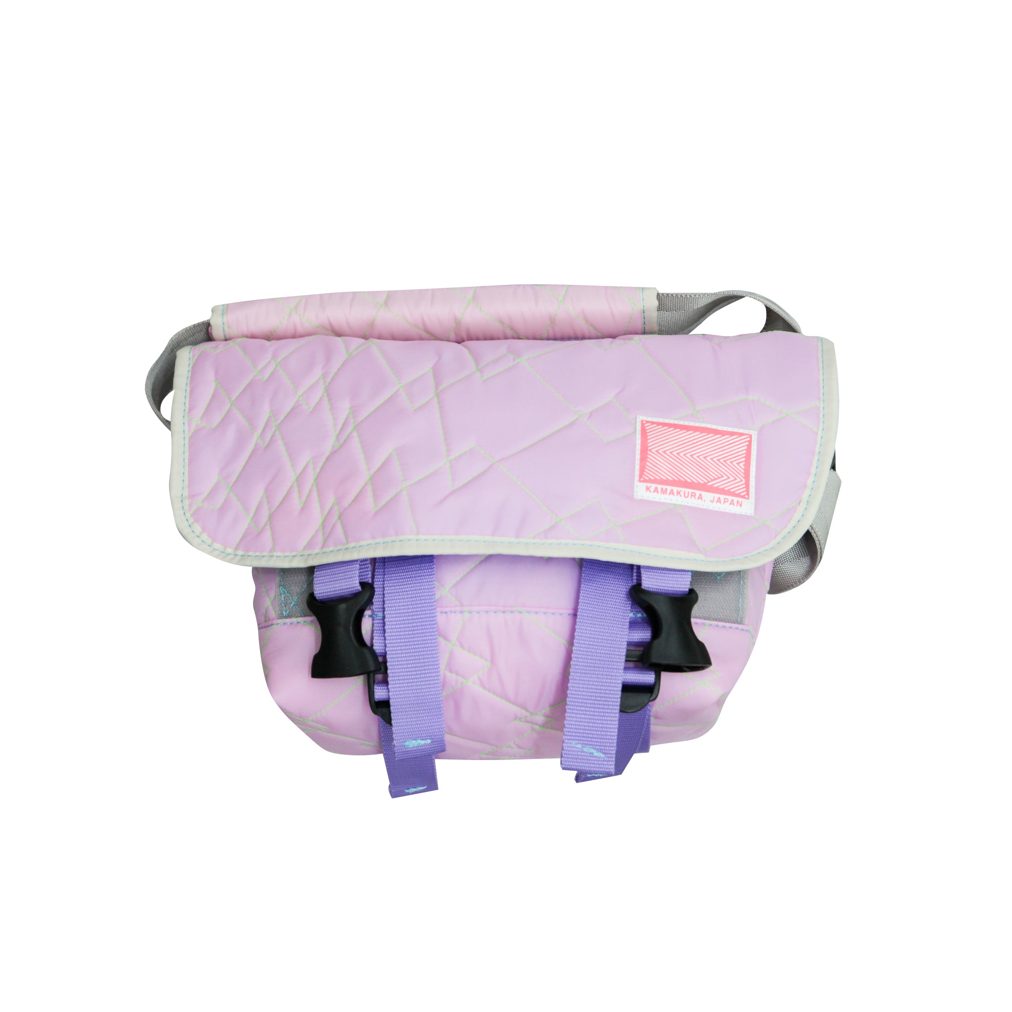 Small Shoulder Bag / Quilting, Pink
