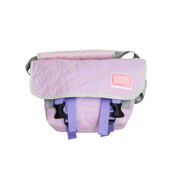 Small Shoulder Bag / Quilting, Pink