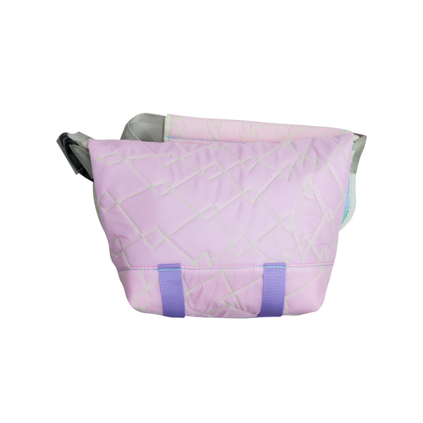 Small Shoulder Bag / Quilting, Pink