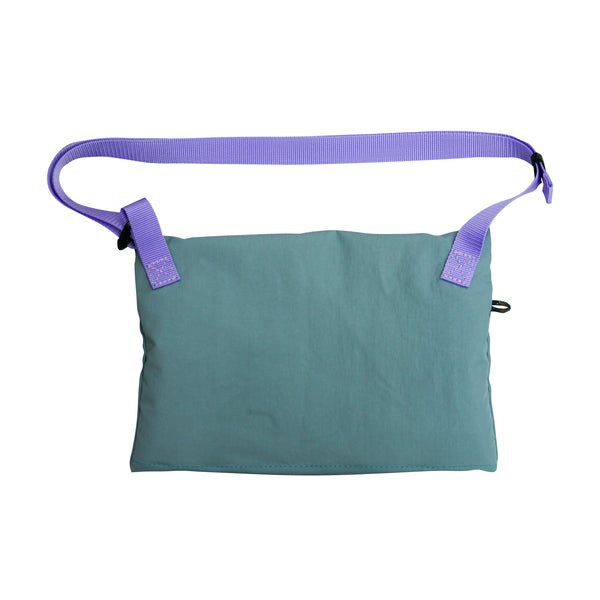 Extra Small Shoulder Bag / Cadet Blue, Pink