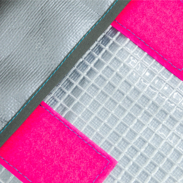 Laptop Sleeve (13~14") / Grey, Neon Pink, Vertical