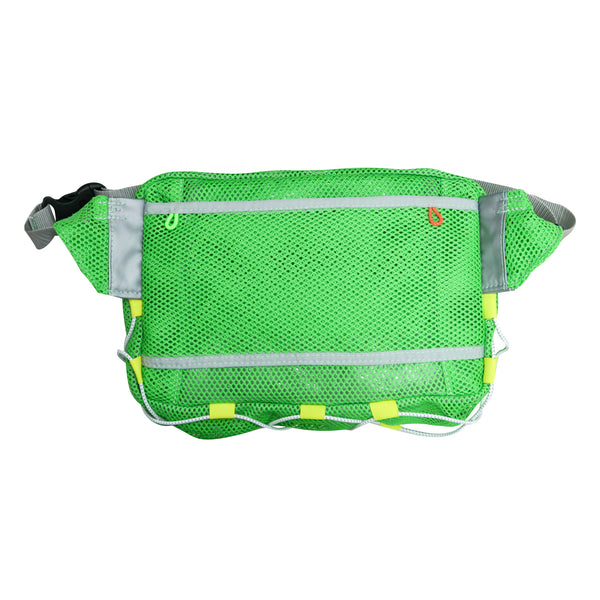 Medium Waist Bag / Green, Mesh