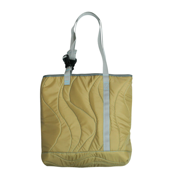 Record Bag / Quilting, Brown